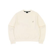 우먼스 플라워 스웨트셔츠 1743 크림