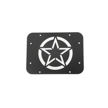 지프 랭글러 JK 2007-2017 2/4-도어 스페어 타이어 캐리어 필러 플레이트 커버 테일 게이트 플러그 고무 자동차 액세서리 블랙, [03] 1Pcs