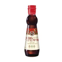 CJ 백설 진한 참기름 320ml, 4개