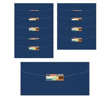 고급 답례 감사 용돈 현금 부모님 돈 봉투 명절 봉투 12p, 모시종이 가로형 군청 10P