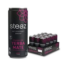 스티즈에너지 스파클링 예르바메이트 12팩 12oz 베리