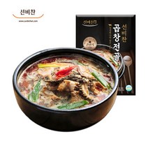 선비찬 곱창전골 600g, 단품