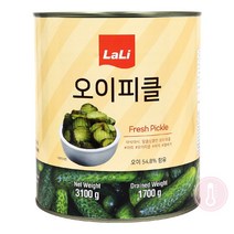 라리 오이피클 3.1kg, 3100g, 1개