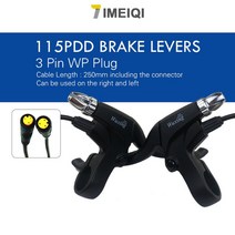 리튬 접이식 펫바이크 전동 출퇴근용 전기 자전거 유압 브레이크 센서 Ebike 레버 전원 차단 전자 스쿠터, 06 115PDD WP Plug, 한개옵션1