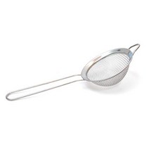 PitLite 3” Fine Mesh Sieve Strainer Stainless Steel Cocktail Strainer Tea Strainer Food Strainers, 1