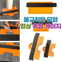 딘코 고급 형상 측정기 본뜨기 게이지, 형상게이지 6인치+10인치, 1개