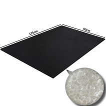 헬스기구매트 운동기구 런닝머신 실내자전거 소음방지 방음 바닥매트, 12mm 135x90 1p