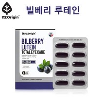 눈 영양제 빌베리 루테인 마리골드 비타민A E 로돕신 헤마토코쿠스 베타카로틴 눈피로 눈건조 눈침침 안토시아닌 효능, 1개, 30캡슐