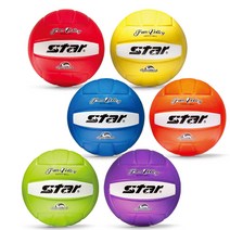 스타 폼 발리볼 CB834 안전 배구공 소프트 피구공, 퍼플