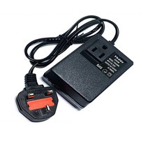 200W 220V ~ 110V 전압 변환기 스텝 다운 변압기 전원 공급 장치 여행용 어댑터 영국 플러그 인버터 조정기, 단일옵션, 한개옵션0