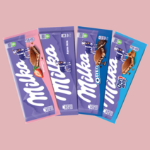 밀카초콜릿 100g 12개 (맛고르기), 밀카 100g 스트로베리 12개