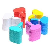 KSZ880269식물태그 100장 꼬리표 정원 종묘장 상표 원예 이름표, 화이트 SE00184, 화이트 SE00184