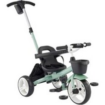 삼천리자전거 2023년형 샘트라이크 100 아동용 세발 자전거 + 실내보관 휠 커버 세트, 77cm, 제이드 그린