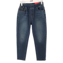 **[JCB 주니어]** *분당점*@~ 남 여공용 허리밴드 테이퍼드핏 스판 기모 데님팬츠 50% 이상세일~@세련된 최신유행 디자인 편하고 할동성좋은 핏이예요~~ 인기상품~