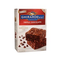 기라델리 트리플 초콜릿 브라우니믹스 3.4kg / Ghirardelli Triple Chocolate Premium Brownie Mix 6ct 3.4kg