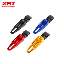 가와사키 닌자650 튜닝 XRT 프론트 스텝 탠덤 발판, Black - 블랙, 1개