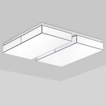 베이직 아트솔 거실등 4등 LED 120W 주광색 거실조명, 단품