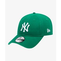 NEW ERA 무료반품 워시드 베이직 뉴욕 양키스 언스트럭쳐 볼캡 켈리 그린 940UNST WASH BASIC NEYYAN KEL GRN 13086350