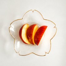 미니 꽃 과일 앞 접시 2 size, A. 별모양 꽃 접시 (13cm)