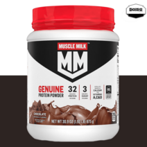 머슬밀크 웨이 프로틴 유청 단백질 쉐이크 파우더 875g, 딸기 -N 크림- 875g