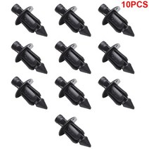 10pcs 공정한 패널 클립 플라스틱 나사 리벳 Scrivet 6mm 혼다 바이크 오토바이 FR2 혼합 자동 패스너 자동차 액세서리, 01 10pcs