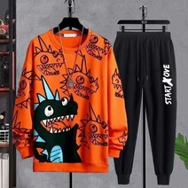 트레이닝긴팔티 운동 캐주얼 룩 2022 봄가을 트렌드 와이드 루즈핏 롱슬리브티 한세트 코디 멋진 남성의류 4997252522