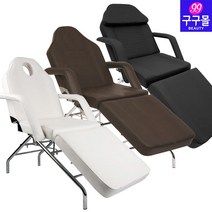 [구구몰] 페이셜베드 모음 속눈썹시술 반영구베드 3단접이식 침대, 메모리폼페이셜베드(홀형)브라운(12709)
