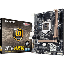 새로운 박스 Gigabyte / 기술자 X150M - PLUS WS 1151 C232 컴퓨터 메인보드 지원 지 강, default