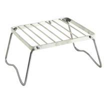 펠렛 연소기 펠릿 난로 야외 스테인레스 스틸 접이식 버너 지지 랙 캠핑 냄비 홀더