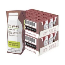 매일유업 상하목장 유기농우유 아기우유 멸균우유 125ml 48팩, 유기농 코코아우유 48팩
