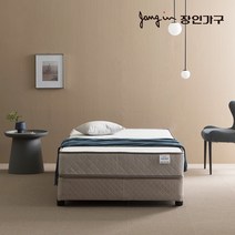 [4천원 즉시할인]장인가구 슬립에잇 본넬 타이트탑 매트리스 SS, 화이트그레이