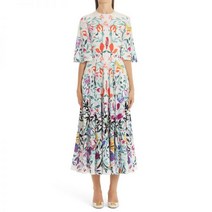 여성 고퀄리티 프렌치 플라워 볼륨 롱원피스 봄여름 오리엔탈 프릴 럭셔리 원피스