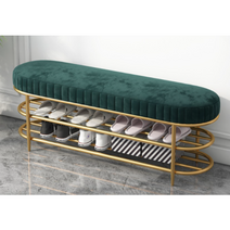 북유럽 현관의자 신발장 의자 벤치 슈즈스툴, 100CM그린