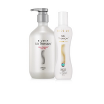 실크테라피 모이스처 트리플S 헤어에센스 130ml + 샤인 트리트먼트 로즈힙 500ml, 2세트