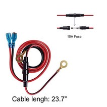 12V 자동차 시가 라이터 소켓 방수 방진 자동 보트 오토바이 트랙터 전원 콘센트 콘센트 자동차 액세서리, 05 only cable