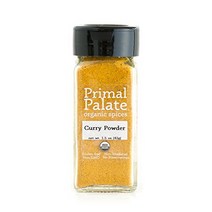 Primal Palate Organic Spices Curry Powder Certified Organic 1.5 oz Bottle, 1