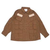 더블탭스 WTAPS MODULAR LS 01 SHIRT 베이지 남자셔츠 포켓셔츠 스트릿코디 데일리룩
