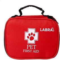 Labra 애완 동물 송곳니 K9 개 비상 사태를위한 응급 처치 키트 걷기 달리기 하이킹 캠핑 부상 상처 상처 긁힌 자국