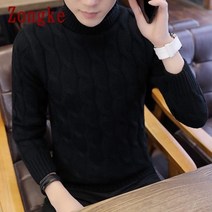 빅사이즈윗옷 풀오버 2XL 겨울 스웨터 터틀넥 남성