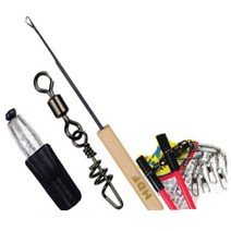 해동 돌돔용품 도래 바늘 유림버림편대 고무 석조사쾌, 석조수제쌍바늘채비, 15 (HA-1311)