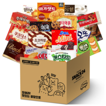 스낵24 사무실 인기과자 꽉꽉 박스과자세트, 과자 14p, 1세트