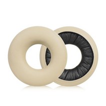 WH-CH520 헤드폰용 완벽한 맞춤 이어 패드 및 헤드밴드 스킨 친화적인, 02 Blue, 01 pair of earmuffs