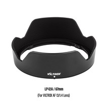 Viltrox 72mm 52mm 55mm 85mm 23mm 33mm 56mm 24mm 35mm 소니 E 마운트 후지 필름 X 니콘 Z 렌즈 용 오리지널 카메라 후드, CHINA_AF 13 LENS, 1개