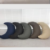 반달 등쿠션 침대 헤드 쿠션 가죽 국내산 대형, 그레이