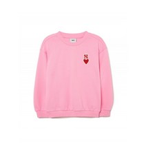 MLB 엠엘비 KIDS 하트 로고 맨투맨 NY D.Pink 7AMTH0134-50PKD