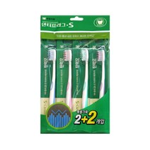 부광 안티프라그 S 칫솔 탄력모 2+2개입, 1개