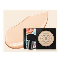 Bioaqua IMAGES BB 에어 쿠션 CC 크림 파운데이션 컨실러 버섯 헤드 화이트닝 방수 브라이트 페이스베이스, 02 Ivory white