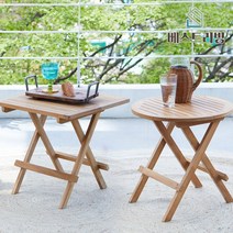 티크원목 접이식 테이블, 3.반다르600접이식테이블(사각)