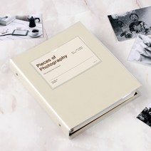 TOBI 데일리 7종 바인더앨범, 25매, 바인더앨범 (베이지)-백지