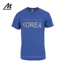 마르시아 쿨라운드 코리아 반팔티셔츠_블루 파랑